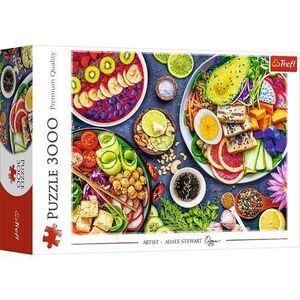 Imagine Puzzle Trefl - Bolul Colorat, 3000 piese