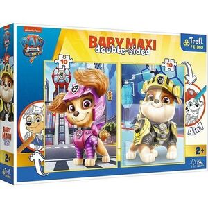 Imagine Puzzle Trefl Primo Baby Maxi, Echipa Paw Patrol, 2x10 piese
