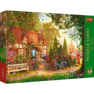 Imagine Puzzle Trefl Premium Plus - Tea Time, Cabana cu Stuf, 1000 piese