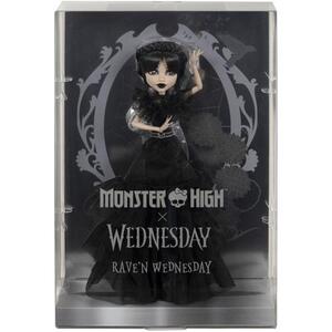Imagine Papusa Monster High - Wednesday, Rave'N Wednesday