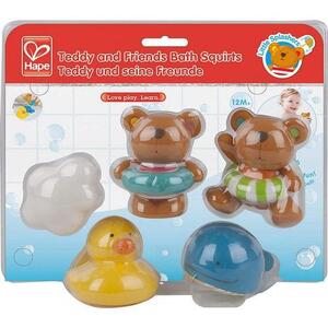 Imagine Jucarie de baie Hape - Teddy si prietenii