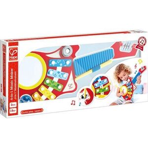 Imagine Jucarie din lemn Hape - 6 in 1 Music maker