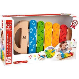 Imagine Jucarie din lemn Hape - Xilofon curcubeu
