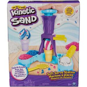 Imagine Set de joaca Kinetic Sand - Inghetata, 396 g