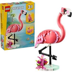 Imagine LEGO® Creator 3in1 - Animale salbatice: Flamingo roz 31170, 288 piese