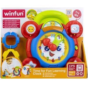 Imagine Jucarie interactiva Winfun - Ceasul cu activitati, cu lumini si sunete