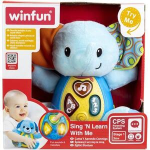Imagine Jucarie interactiva Winfun - Canta si invata cu elefantelul