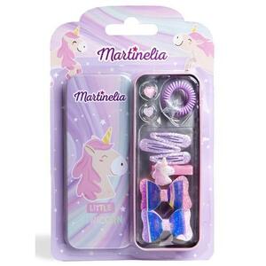 Imagine Set Martinelia Little Unicorn, penar cu accesorii pentru par