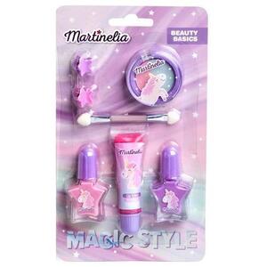 Imagine Set 7 accesorii cosmetice Little Unicorn Beauty Basics Martinelia 11955