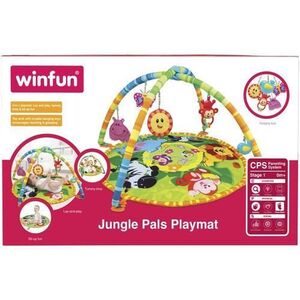 Imagine Saltea de joaca Winfun - Prieteni din jungla