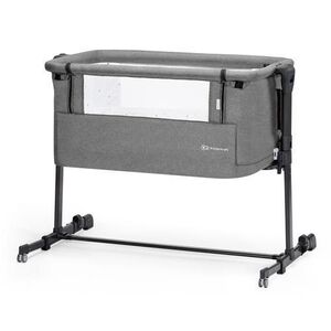 Imagine Patut Kinderkraft Neste Grow, 0 - 2 ani, otel + poliester, 57 x 93 x 81 cm, Gri