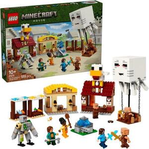 Imagine LEGO® Minecraft™ - Atacul baloanelor Ghast asupra satului 21273, 555 piese