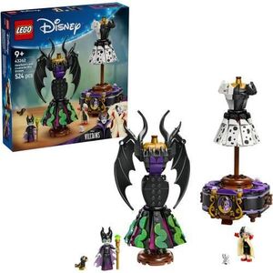 Imagine LEGO® Disney - Rochiile lui Maleficent si Cruella De Vil 43262, 524 piese