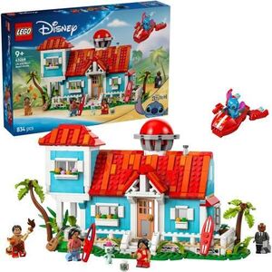 Imagine LEGO® Disney - Casa de pe plaja a lui Lilo si Stitch 43268, 834 piese