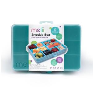 Imagine Cutie Melii Snack, 4 compartimente de 114 ml, Albastru
