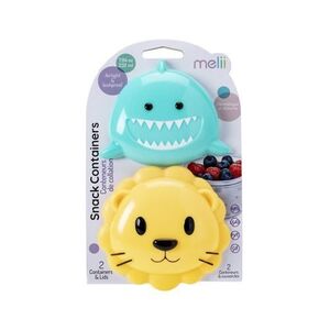 Imagine Set 2 recipiente pentru hrana Melii Rechin si Leu, 232 ml