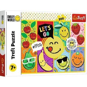 Imagine Puzzle Trefl din 200 de piese - Veselii