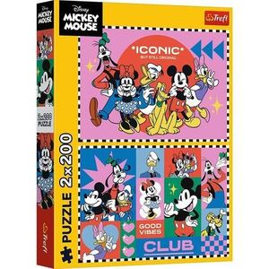 Imagine Puzzle Trefl de la 2 x 200 piese - Timp cu prietenii