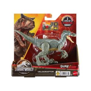 Imagine Figurina Jurassic World Epic Attack - Dinozaur Velociraptor