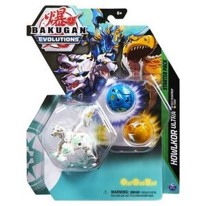 Imagine Figurine Bakugan Evolutions - Starter Pack, Howlkor Ultra, Neo Pegatrix si Trox