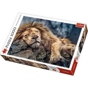 Imagine Puzzle Trefl 1000 piese, Leu Dormind