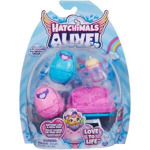 Imagine Set de joaca Hatchimals - Alive, Roz/Albastru
