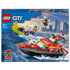 Imagine LEGO® City Barca de salvare a pompierilor 60373
