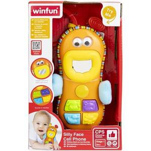 Imagine Jucarie interactiva Winfun - Telefon cu fata amuzanta
