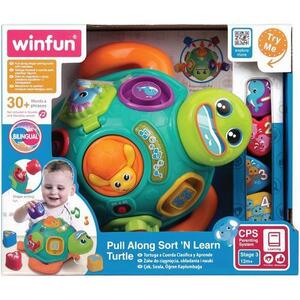 Imagine Jucarie de tras Winfun - Testoasa cu forme de sortat