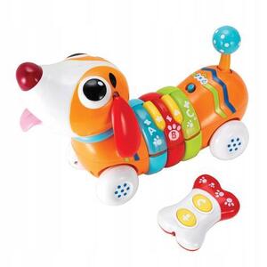 Imagine Jucarie catel BUREK, SmilyPlay, interactiva, 29x20x12cm, pentru copii 3+ ani