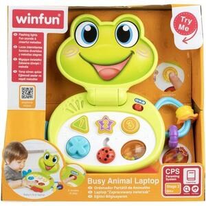 Imagine Jucarie interactiva Winfun - Laptop broscuta