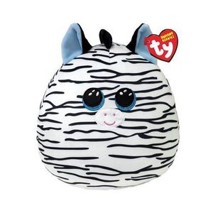 Imagine Jucarie de plus Ty Squishy Beanies Zebra Xander, 22cm (Alb/Negru)