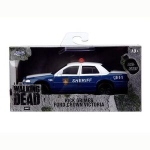 Imagine Masinuta The Walking Dead Rick Crimes Ford Crown Victoria Scara 1: 32 (Multicolor)