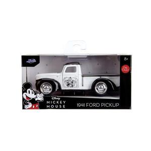 Imagine Masinuta Disney Mickey Mouse Ford Pickup 1941 Scara 1: 32 (Alb/Negru)