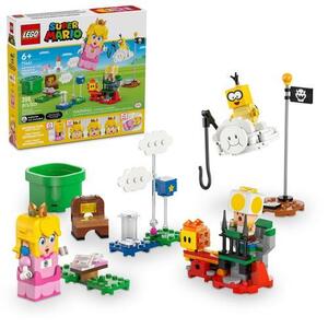 Imagine LEGO® Super Mario™ - Aventuri cu LEGO® Peach™ interactiva 71441, 208 piese