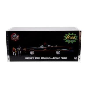 Imagine Set figurine si masina, Batman Batmovil, Robin (Multicolor)