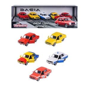 Imagine Set 5 masinute Majorette Dacia 1300, Metalice, Scara 1: 64