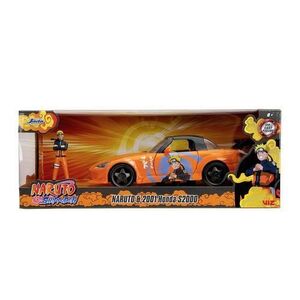 Imagine Masina cu figurina Jada Toys Honda S2000 - Naruto Shippuden (Portocaliu)