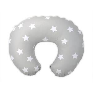 Imagine Perna multifunctionala Lorelli Happy, 140 cm, husa detasabila, Stars Grey