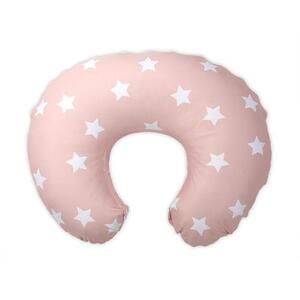 Imagine Perna multifunctionala Lorelli Happy, 140 cm, husa detasabila, Stars Pale Blush