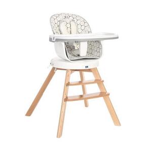 Imagine Scaun de masa 3 in 1 Lorelli Napoli Grey Net, sezut rotativ, Gri