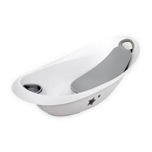 Imagine Set cadita cu reductor si suport accesorii Lorelli Luxe Stars Peppa Nordic White, detasabile