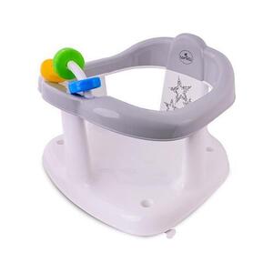Imagine Scaun de baie pentru bebe Lorelli Little Stars Grey, antiderapant