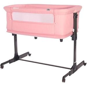Imagine Patut Lorelli 2 in 1 Co-Sleeper Milano, saltea 50 x 87cm, 0 - 3 ani (Roz)