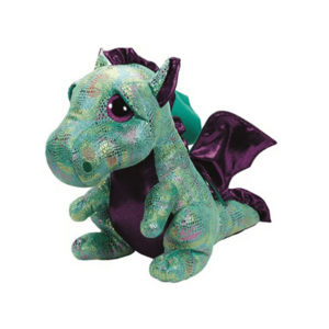 Imagine Plus Ty Beanie Boos - Cinder Dragon, 42 cm (Verde)