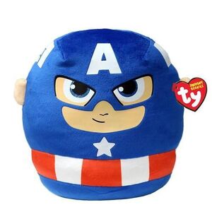 Imagine Jucarie de plus Ty Captain America (Rosu/Albastru)