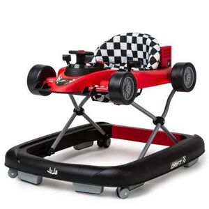 Imagine Premergator 3 in 1 Juju Race Runner, reglabil, pliabil, de la 6 luni, greutate max 12 kg, functie de antemergator, panou interactiv cu jucarie muzicala