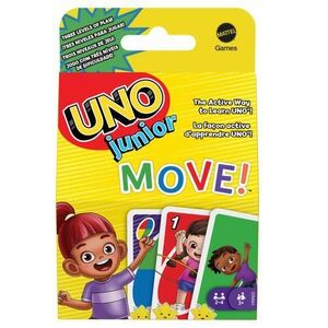 Imagine Carti de joc UNO Junior Move, 2-4 jucatori