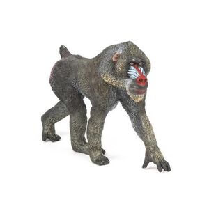 Imagine Figurina Papo Animale salbatice, Mandril (Gri)