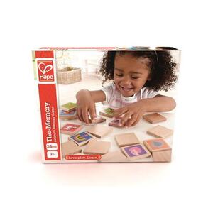 Imagine Joc de memorie Hape - Animale, 24 piese